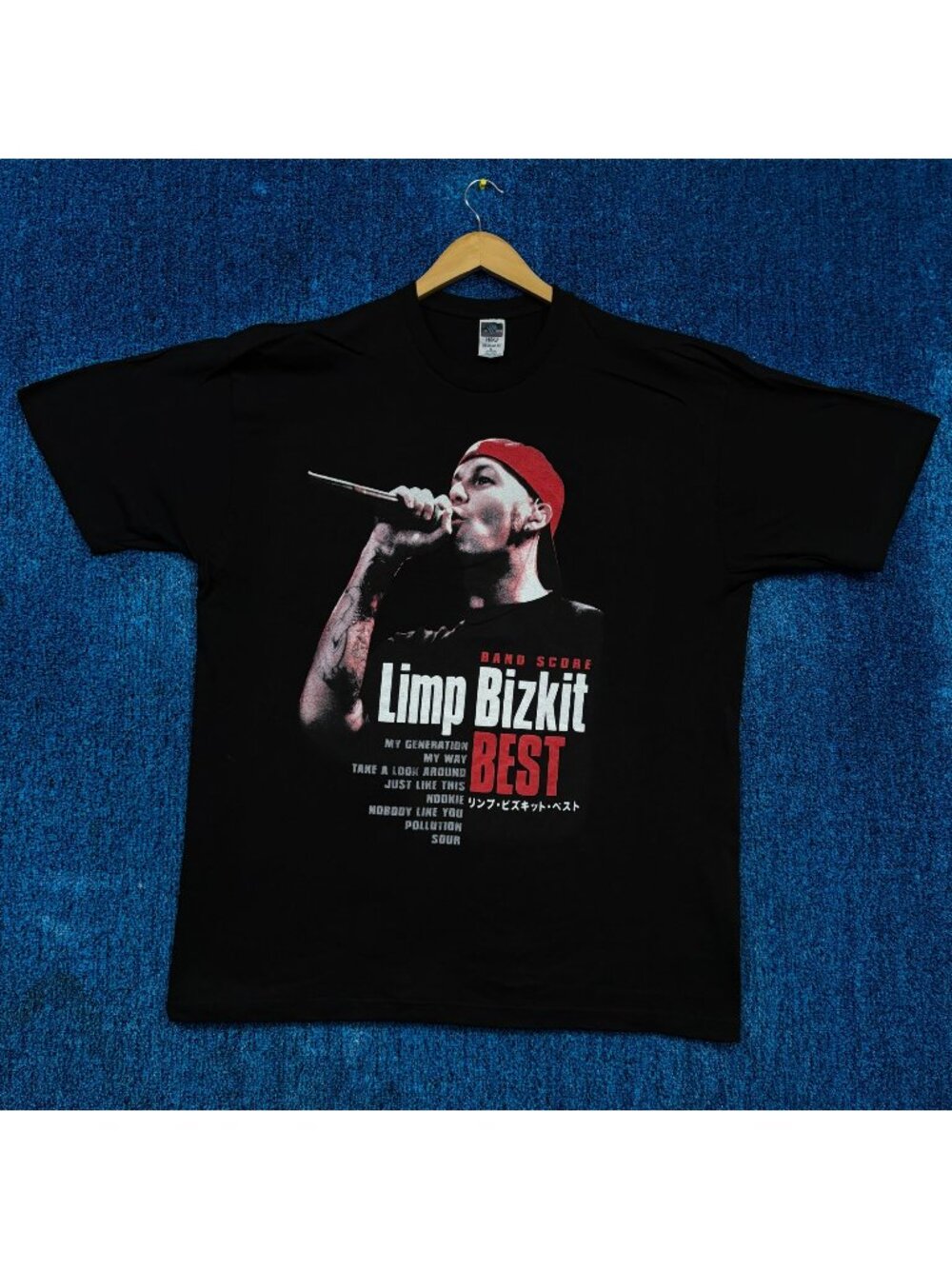Limp Bizkit Performance Of Japan Poster Nu Metal Band Tee XL